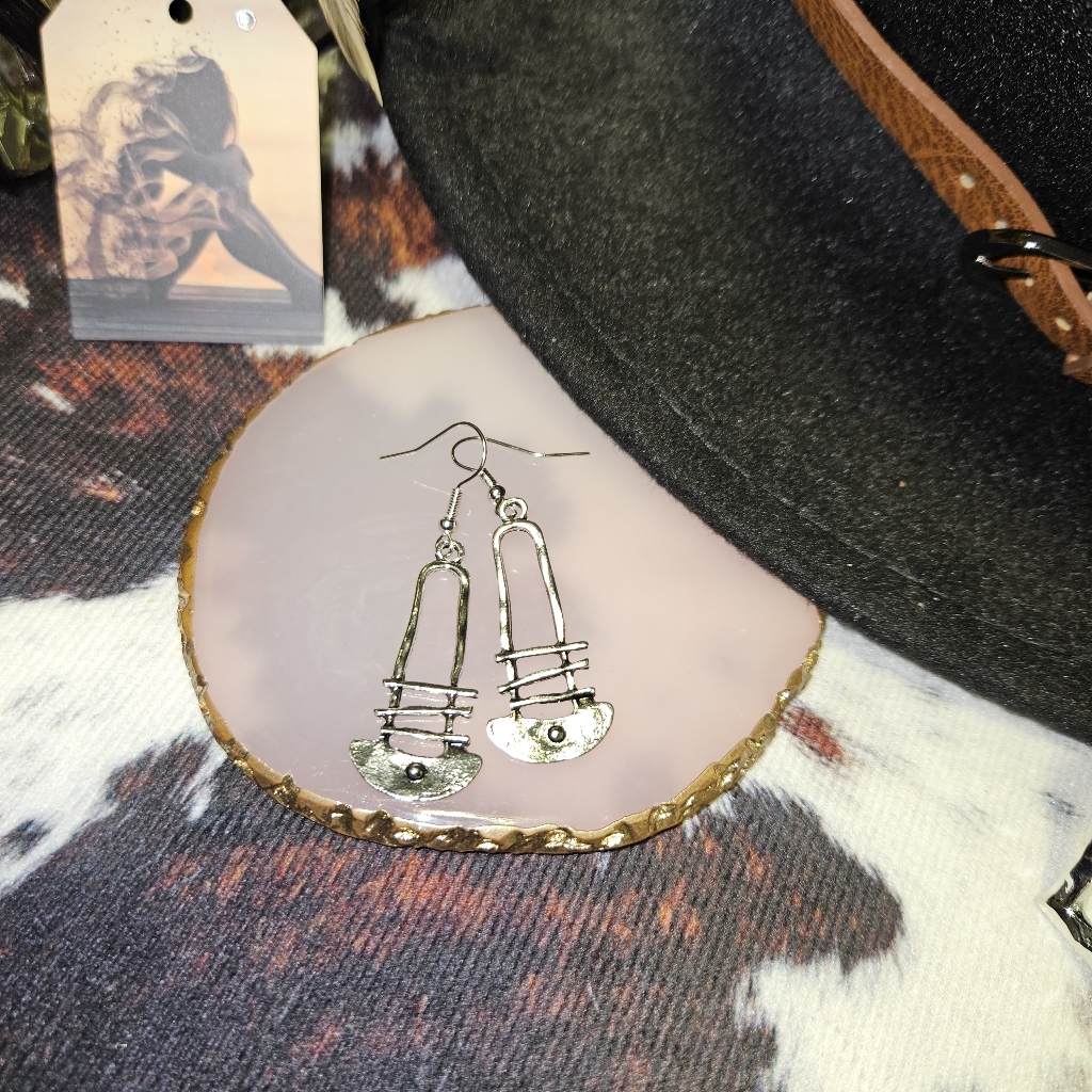 Bohemian Silver Earrings